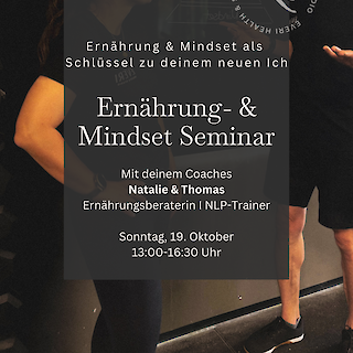 Ernährung & Mindset als Schlüssel zu deinem neuen Ich