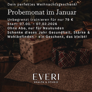 Dein Probemonat im Januar bei EVERI Health & Studio